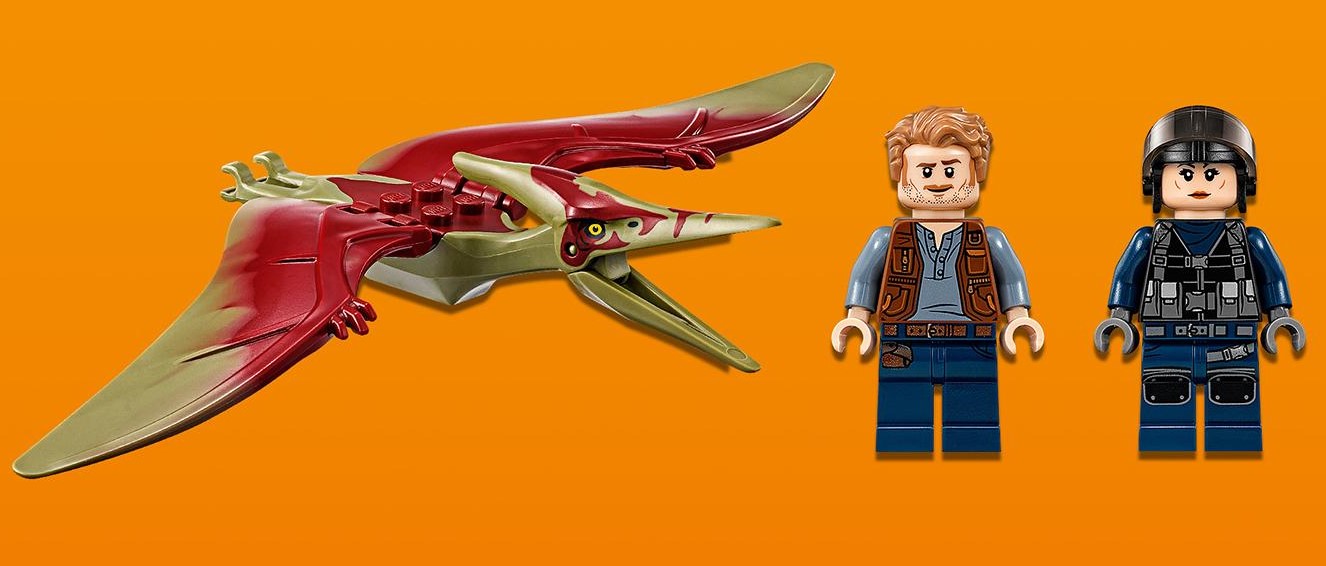 Конструктор Lego Jurassic World – Погоня за Птеранодоном  